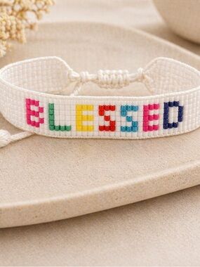 Modern Boho Seed Bead Bracelet